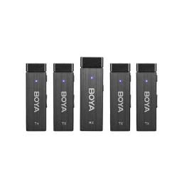 BOYA BY-W4 Ultracompact 2.4GHz Wireless Microphone System