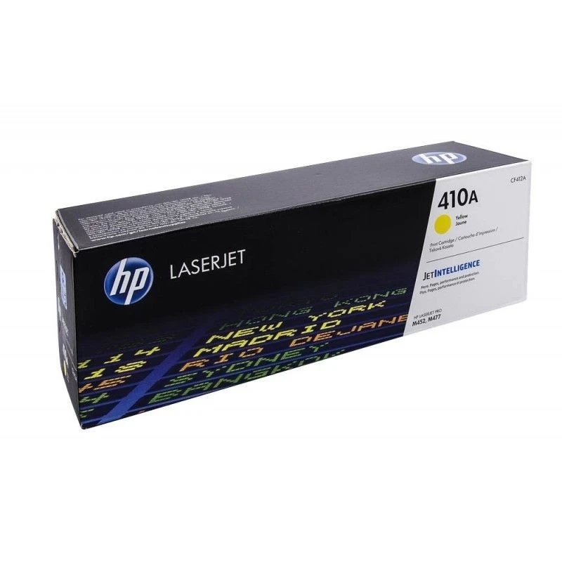 HP 410A Yellow Original LaserJet Toner (CF412A) (Bundle with full set)