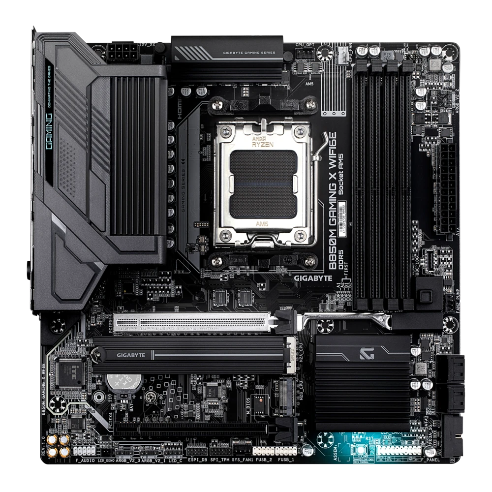 Gigabyte B850M GAMING X (Wi-Fi 6E) DDR5 AMD AM5 Socket Motherboard #B850M GAMING X WF6E / B850M GAMING X WIFI6E