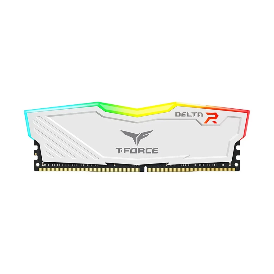 Team T-Force Delta RGB 16GB DDR5 5600MHz White Gaming Desktop RAM #FF4D516G5600HC36B01