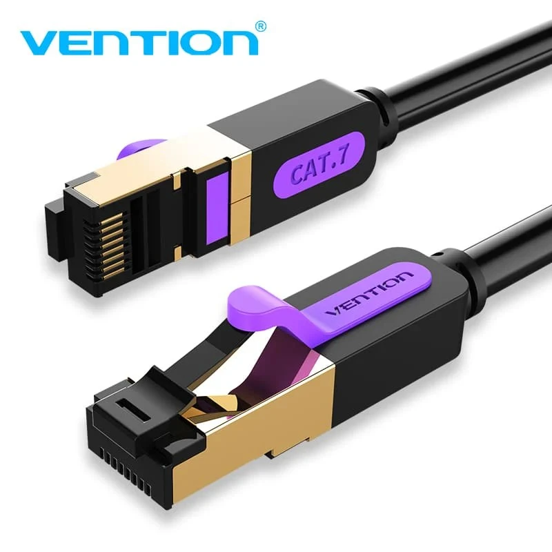 Vention Cat-7 3 Meter, Black Network Cable