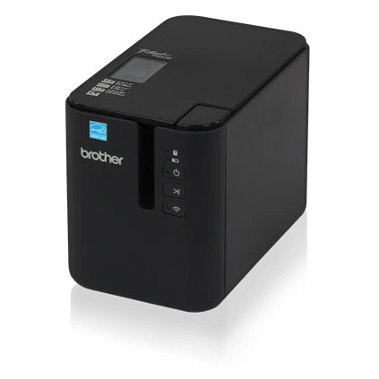 Brother PT-P900W Wireless Powered Desktop Laminated Label Printer (Tape Size up to 36mm)