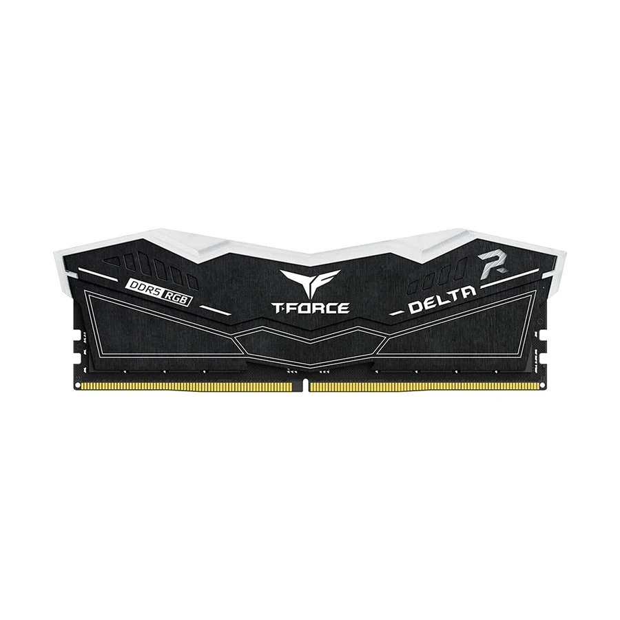 Team T-Force Delta RGB 8GB DDR5 6000MHz Black Heatsink Gaming Desktop RAM #FF3D516G6000HC38ADC01