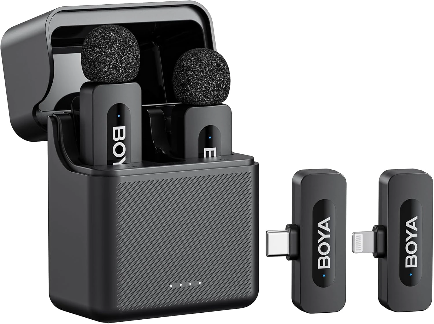 Boya BY-V3 Combo 2.4GHz Dual Channel Wireless Microphone System