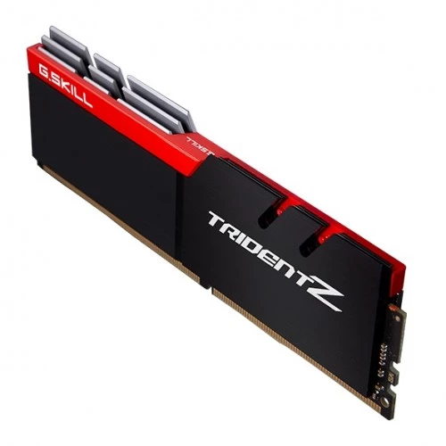 G.Skill Trident Z 8GB DDR4 3200MHz Grey & Red Heatsink Desktop RAM #F4-3200C16D-16GTZB