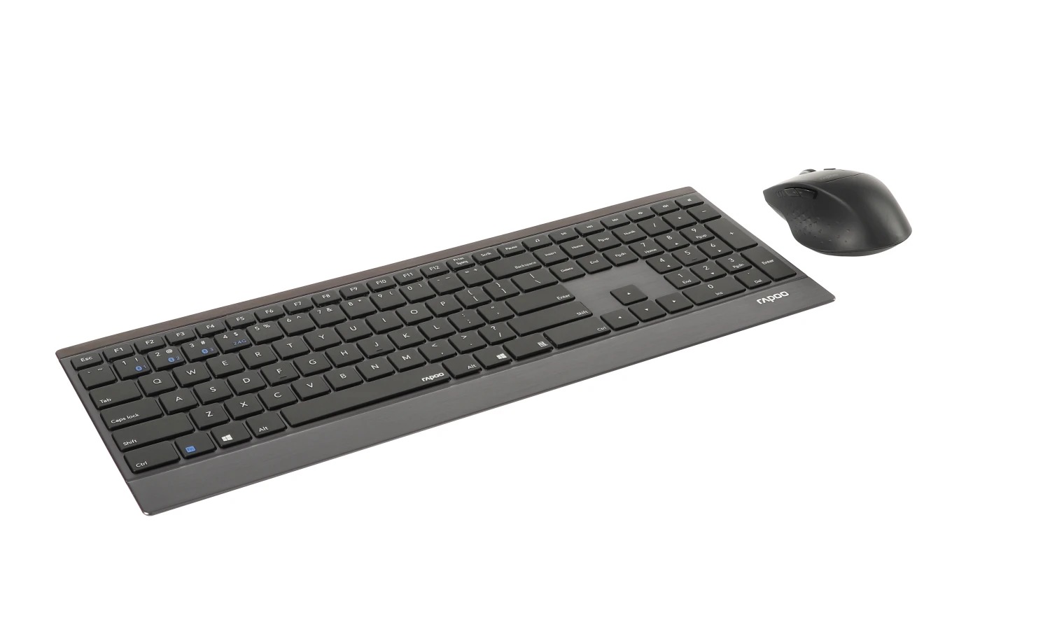 Rapoo 9500M Black Bluetooth (Dual Mode) Keyboard & Mouse Combo