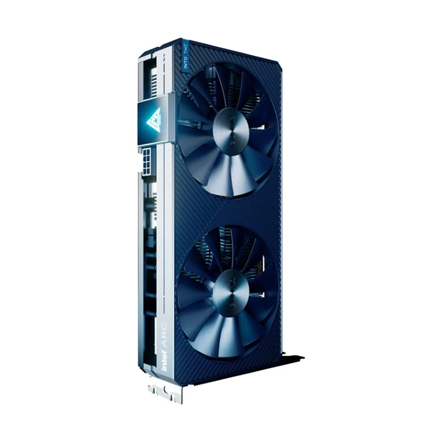 Gunnir Intel Arc A380 Photon 6G OC 6GB GDDR6 Navy Blue-Black Graphics Card