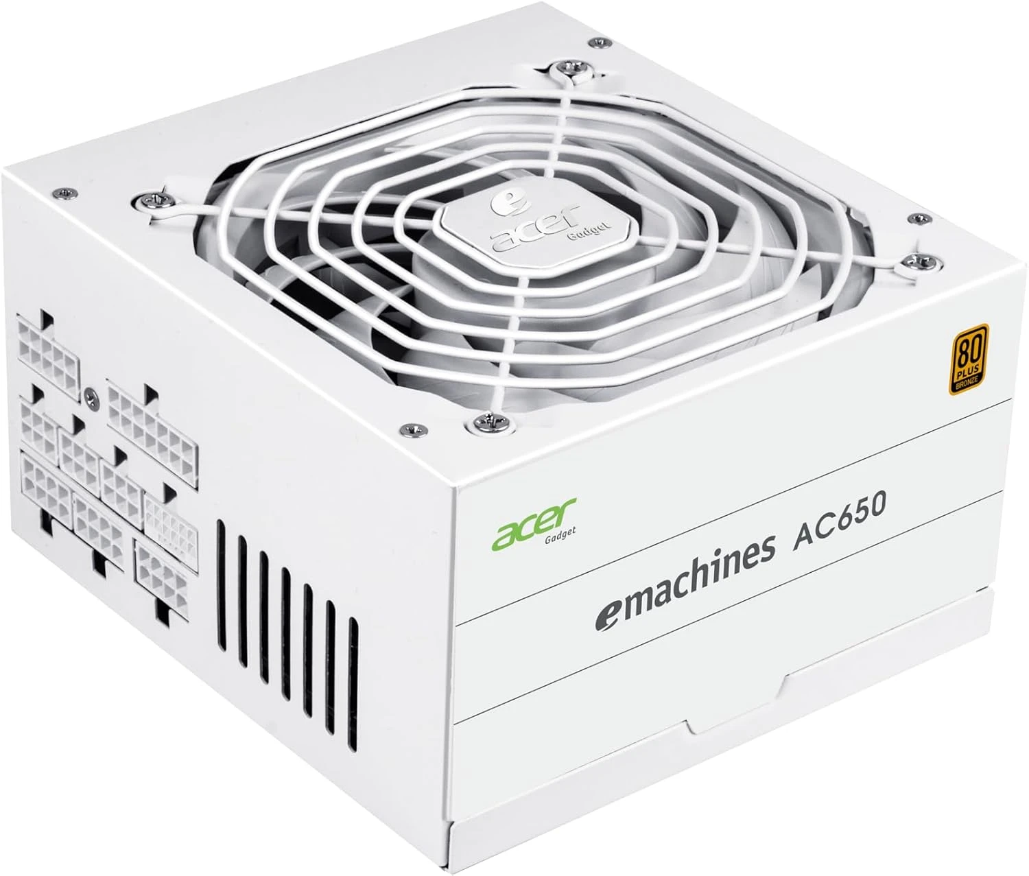 Acer eMachines AC650W 650W Full Modular White Power Supply