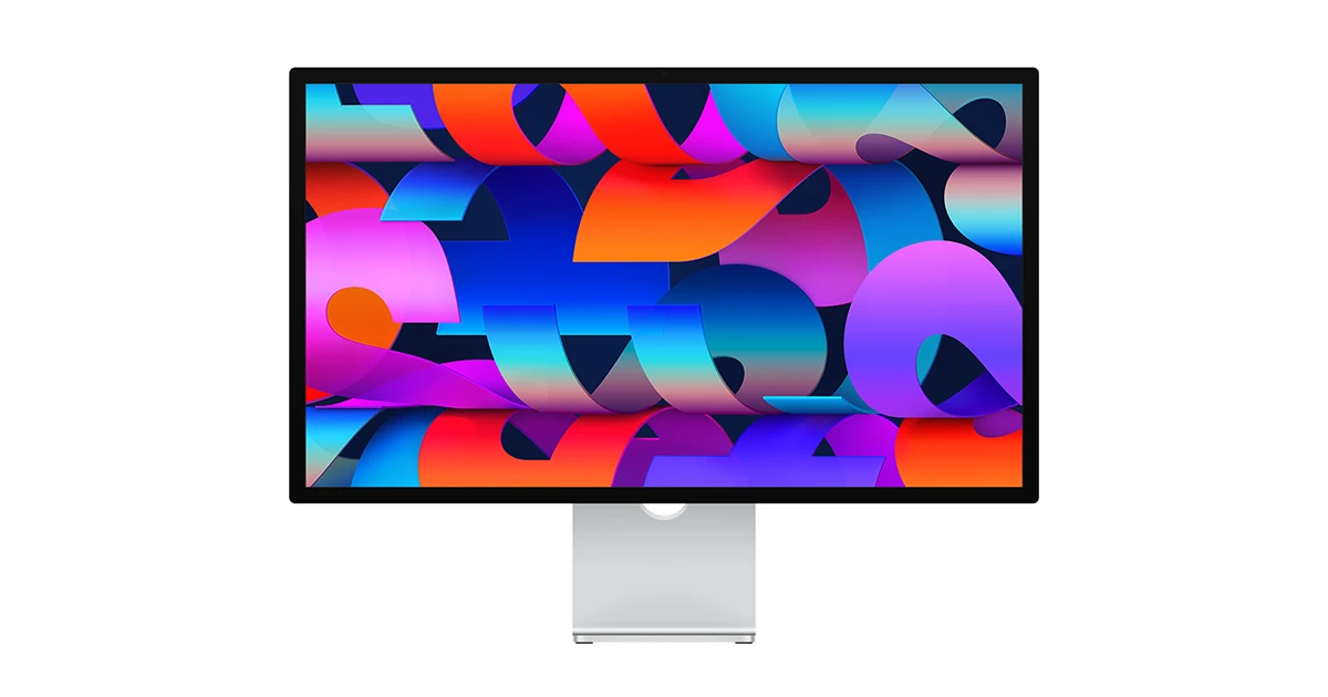 Apple Studio Display 27 Inch 5K Retina Display Thunderbolt 3, Tri USB Type-C Professional Monitor