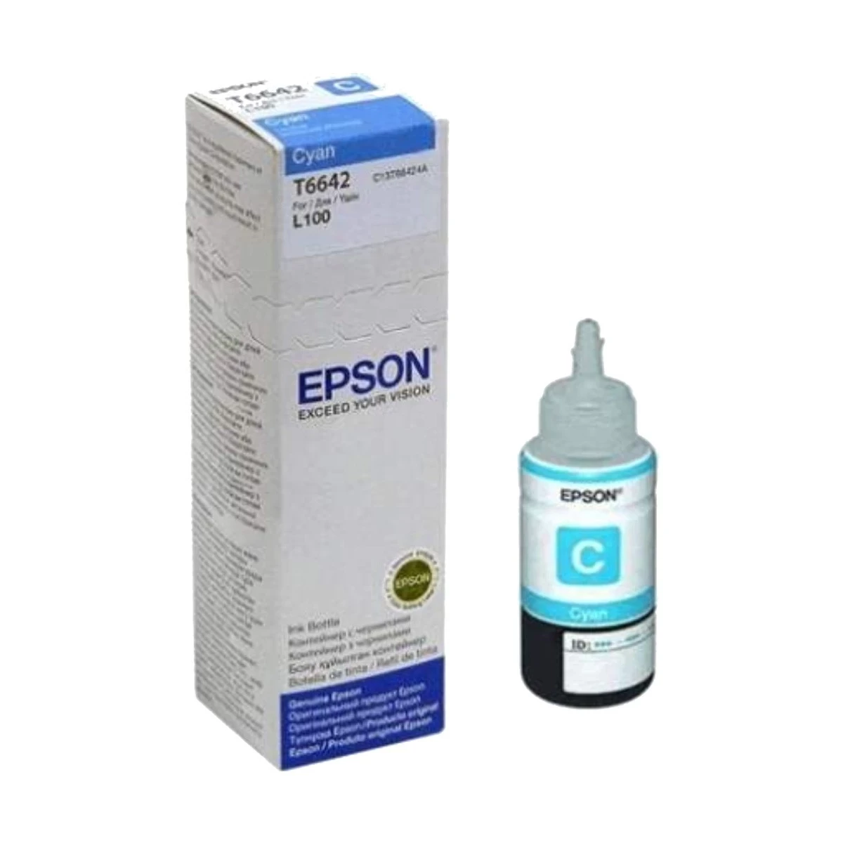 Epson 664 Cyan Ink Bottle #C13T664200
