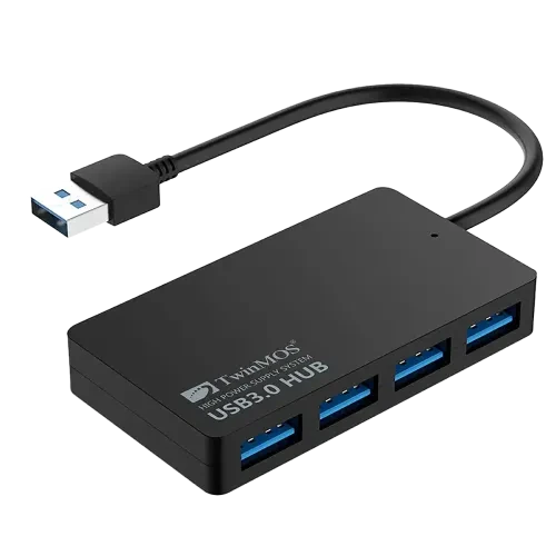 TwinMOS EzeeHUB-34L-M 4-Port USB Hub