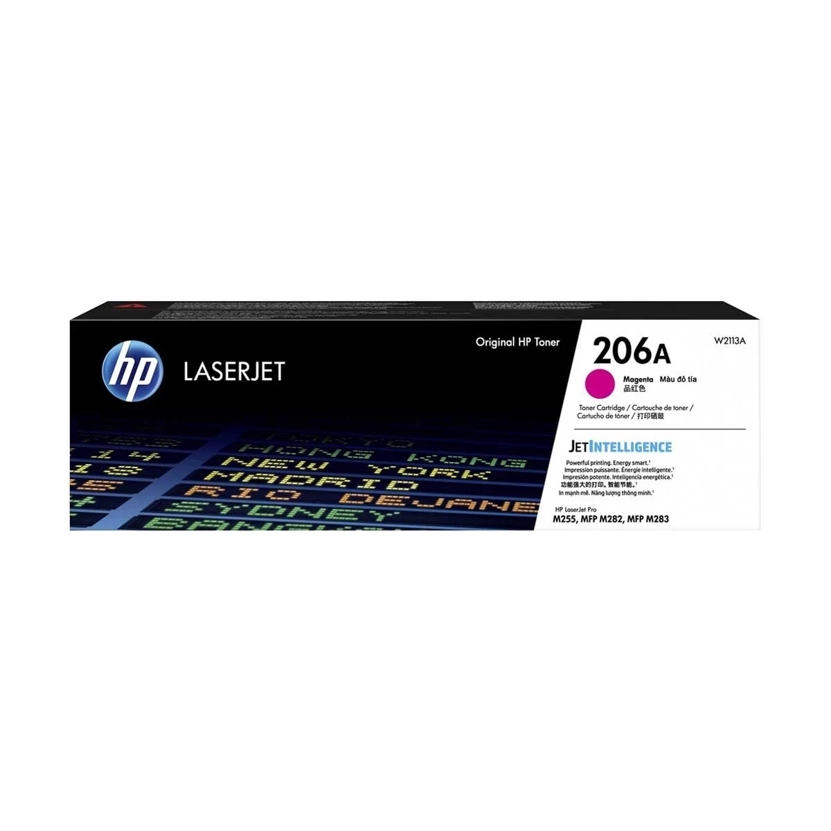 HP 206A Magenta Original LaserJet Toner (W2113A) (Bundle with Full Set)