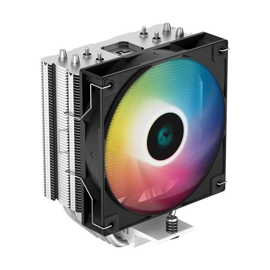 Deepcool AG400 ARGB Single Tower Black & Silver Air CPU Cooler #R-AG400-BKANMC-G-1