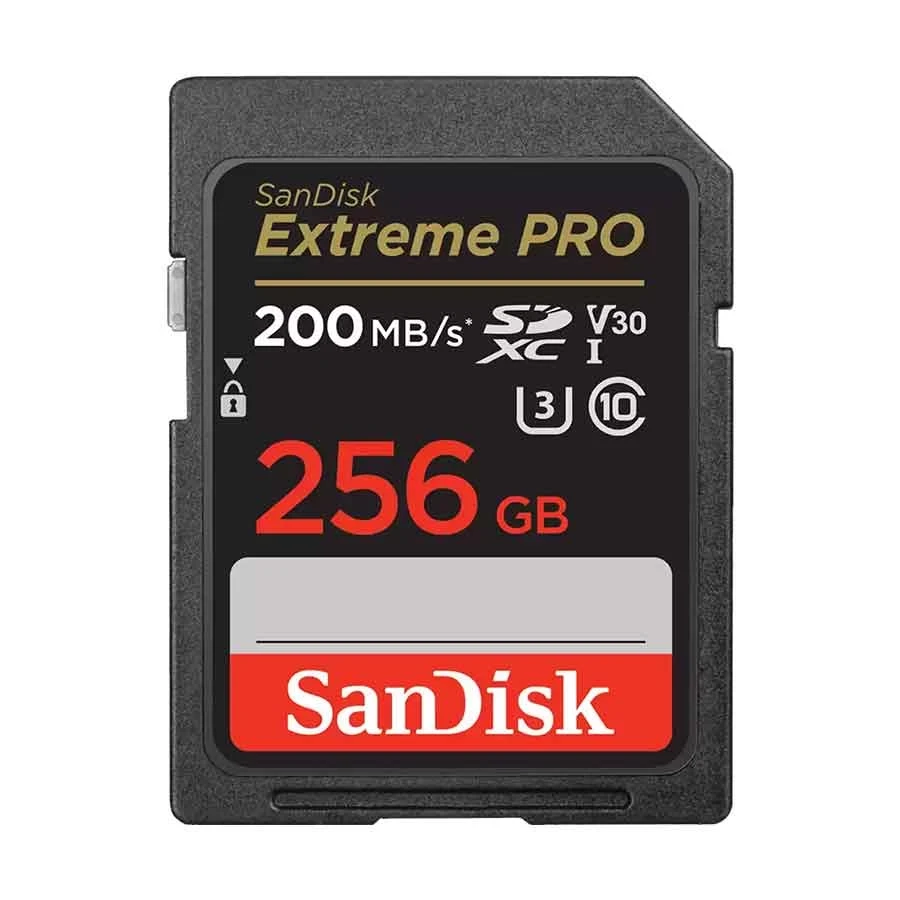 Sandisk Extreme Pro 256GB SDHCSDXC UHS-I U3 Class 10 V30 Memory Card #SDSDXXD-256G-GN4IN