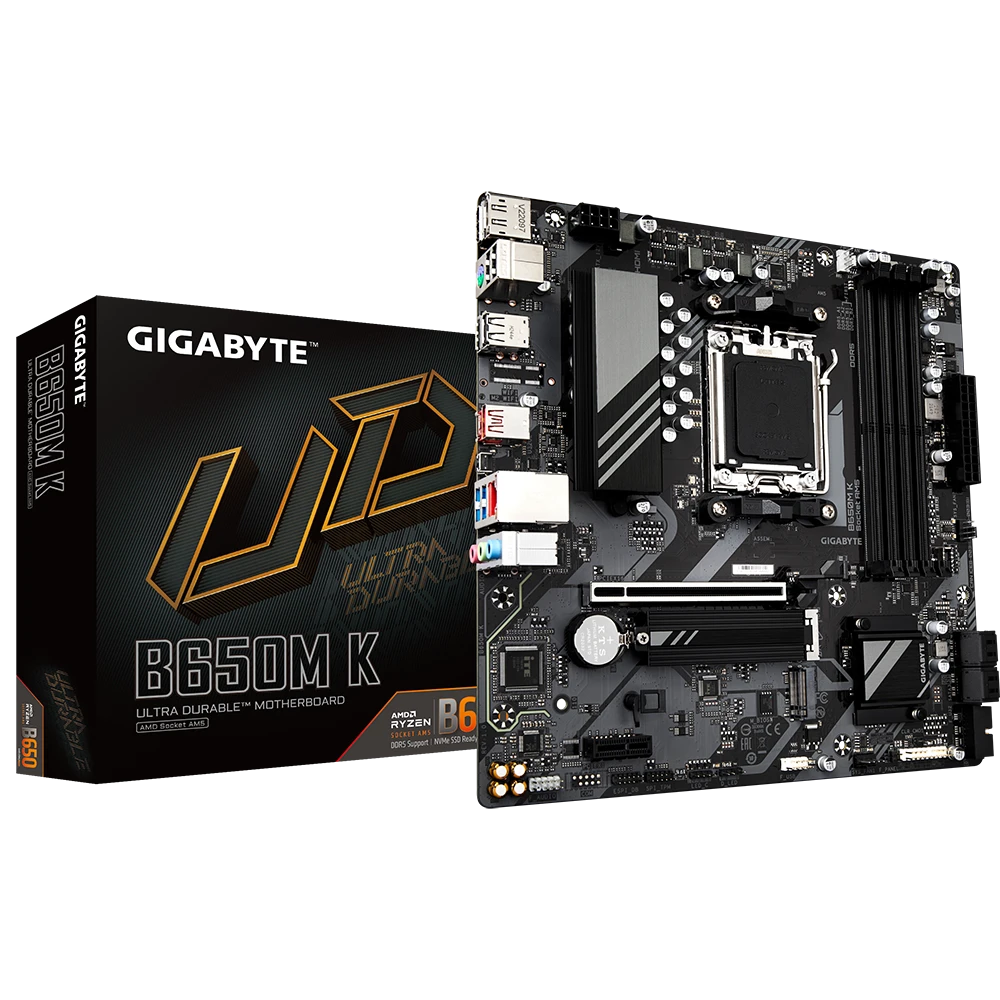 Gigabyte B650M K DDR5 AMD Motherboard