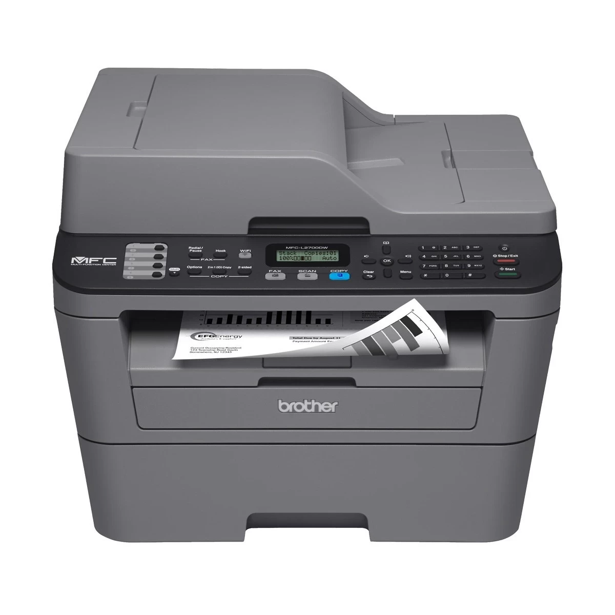 Brother MFC-L2700DW Multifunction Mono Laser Printer