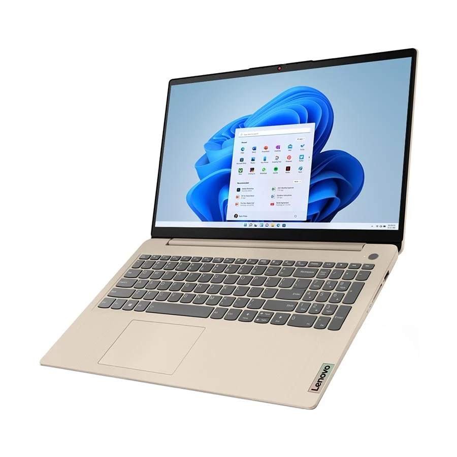 Lenovo IdeaPad 1 15AMN7 AMD Ryzen 3 7320U 8GB RAM, 512GB SSD 15.6 Inch FHD Display Sand Laptop