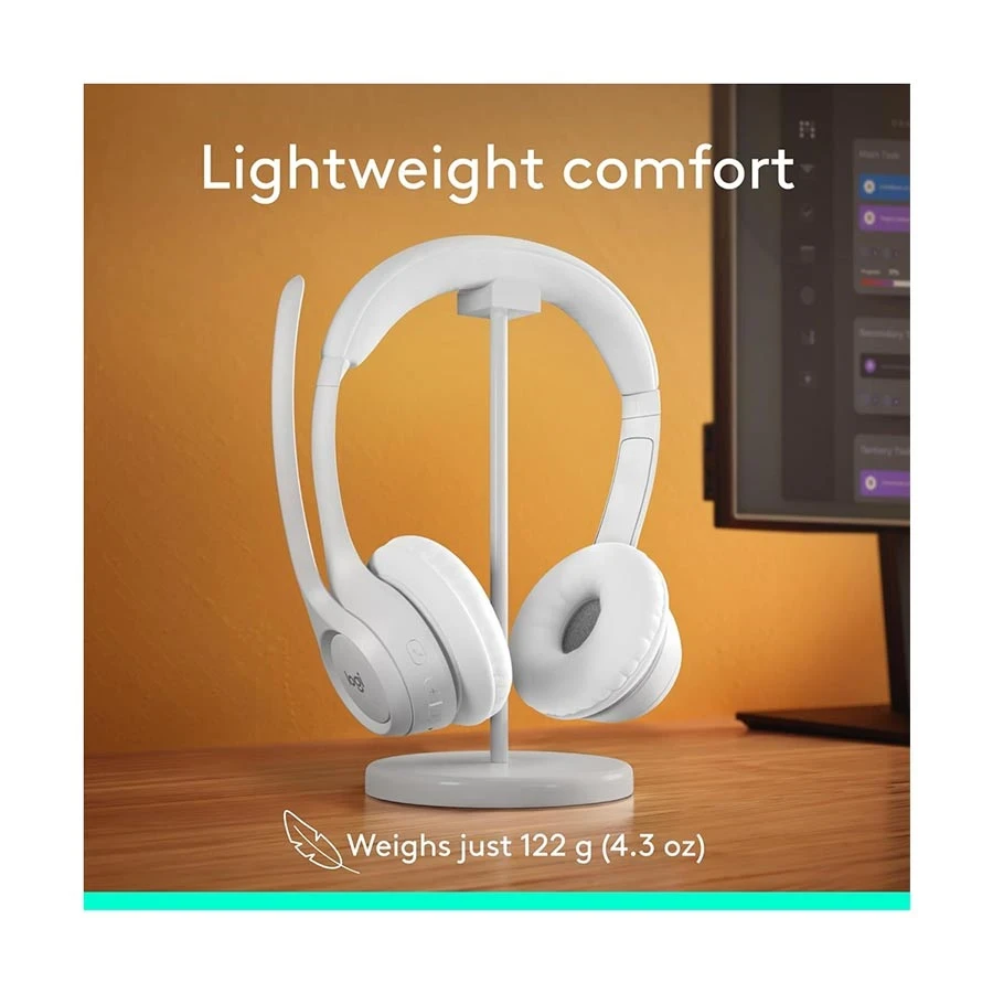 Logitech Zone 300 Bluetooth Off-white Headphone #981-001418