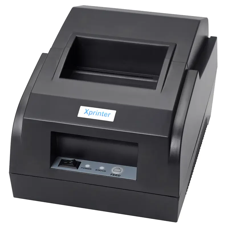 Xprinter XP-58IIL 58mm Black Thermal POS Receipt Printer
