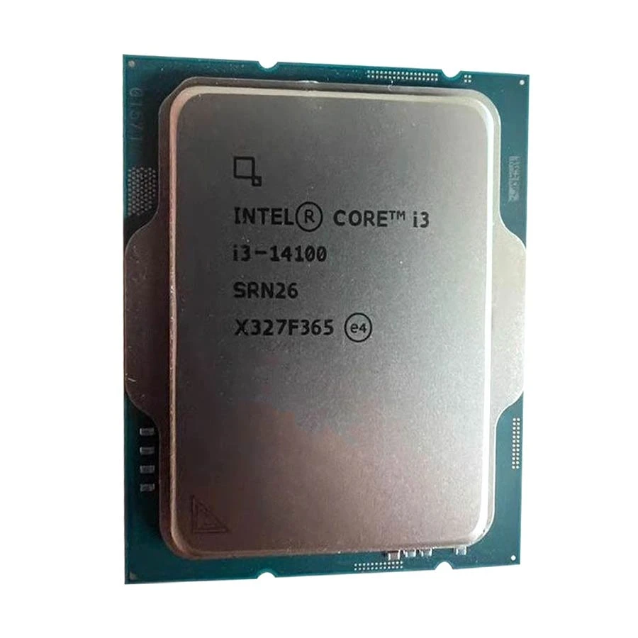 Intel Core i3 14th Gen Raptor Lake 14100 Up to 4.70GHz Processor - (OEM/Tray) (Bundle with PC)