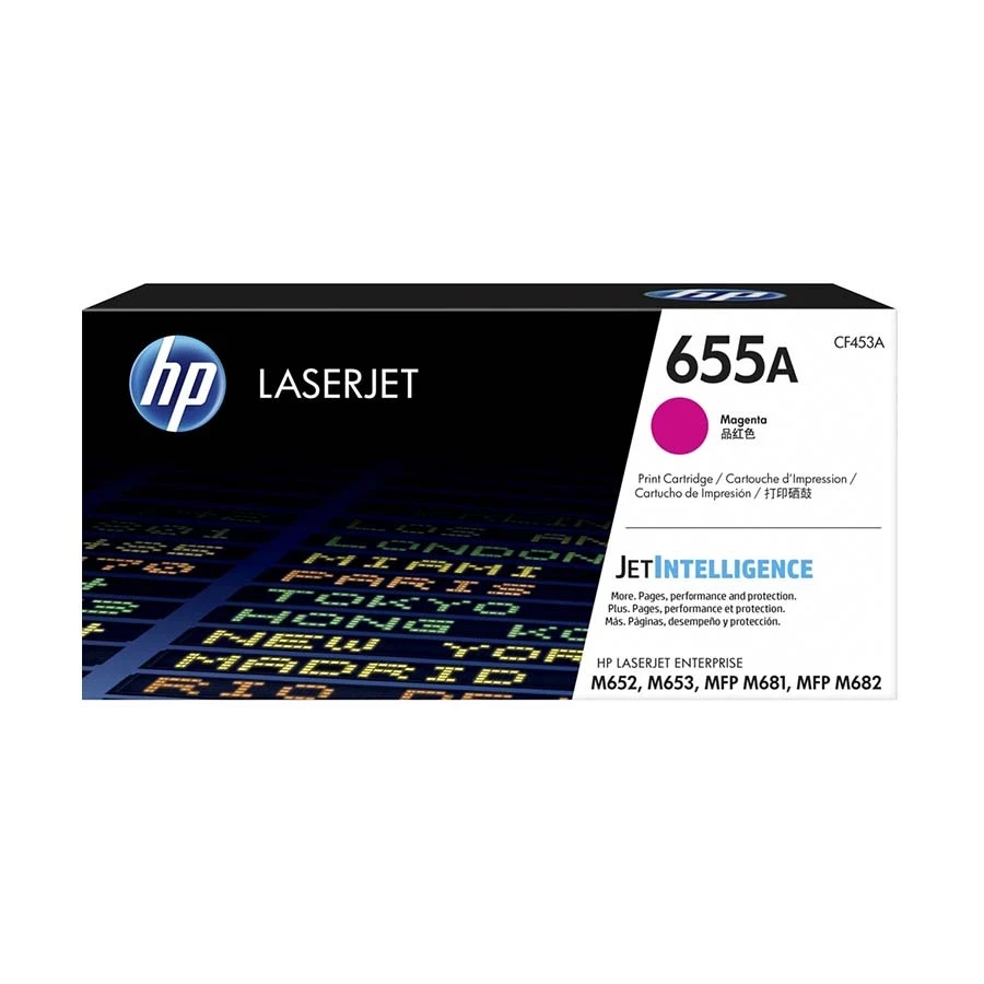 HP 655A Magenta Original LaserJet Toner #CF453A
