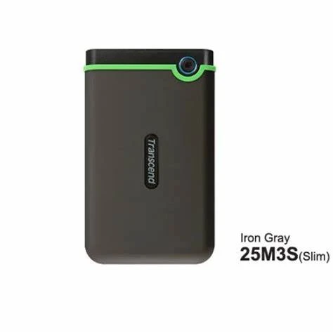Transcend StoreJet 25M3 4TB USB 3.1 Iron Gray External HDD #TS4TSJ25M3S