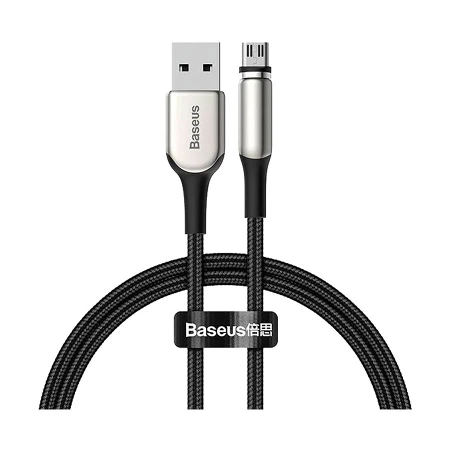 BASEUS ZINC CAMXC-I01 MAGNETIC CABLE MICRO USB BLACK