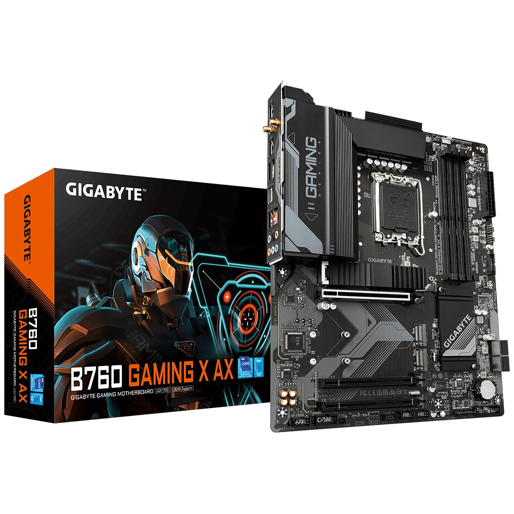 Gigabyte B760 GAMING X AX (Wi-Fi 6E) DDR5 Intel Motherboard
