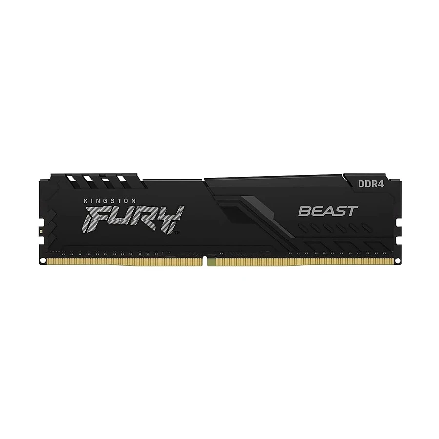 Kingston FURY Beast RGB 8GB DDR4 3200MHz Black Heatsink Desktop RAM #KF432C16BB2A/8