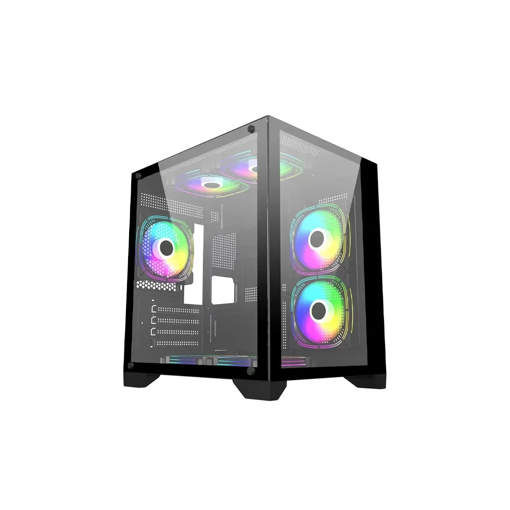 PC Power Ice Cube PP-H20 BK Mini Tower Desktop Casing