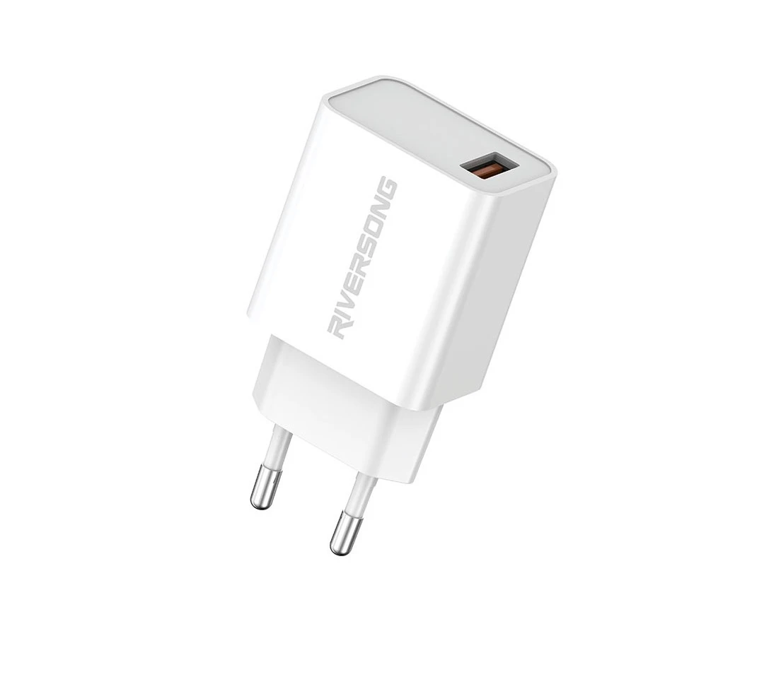 RIVERSONG SAFEKUB D8 USB 3A FAST CHARGER