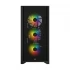 Corsair iCUE 4000X RGB Black Mid-Tower ATX Gaming Desktop Casing
