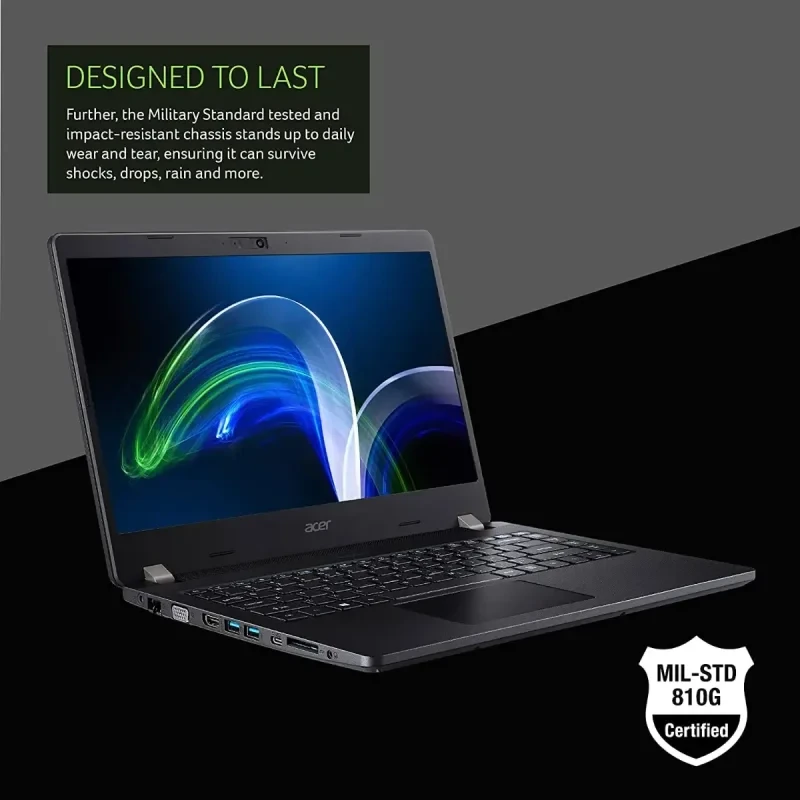 ACER TRAVELMATE TMP214-53 14" I3-1115G4, 8GB DDR4 RAM, 512GB NVMe Laptop