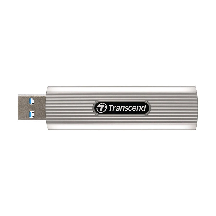 Transcend ESD320A 2TB USB 3.2 Gen 2 Type-A Soft Gray Portable External SSD #TS2TESD320A