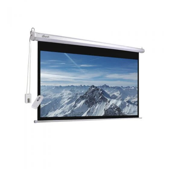 Dopah 84 Inch x 84 Inch Electrical Wall Projector Screen with Remote