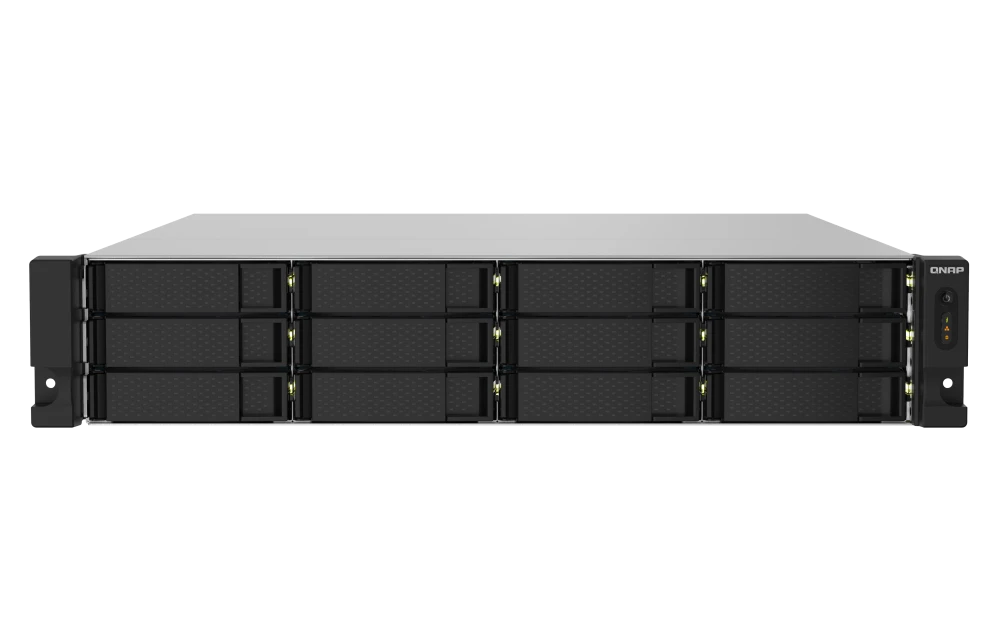 QNAP TS-1232PXU-RP-4G 12 Bay Rack AnnapurnaLabs Alpine AL324 ARM Cortex-A57 Network Storage (3 Year Warranty)