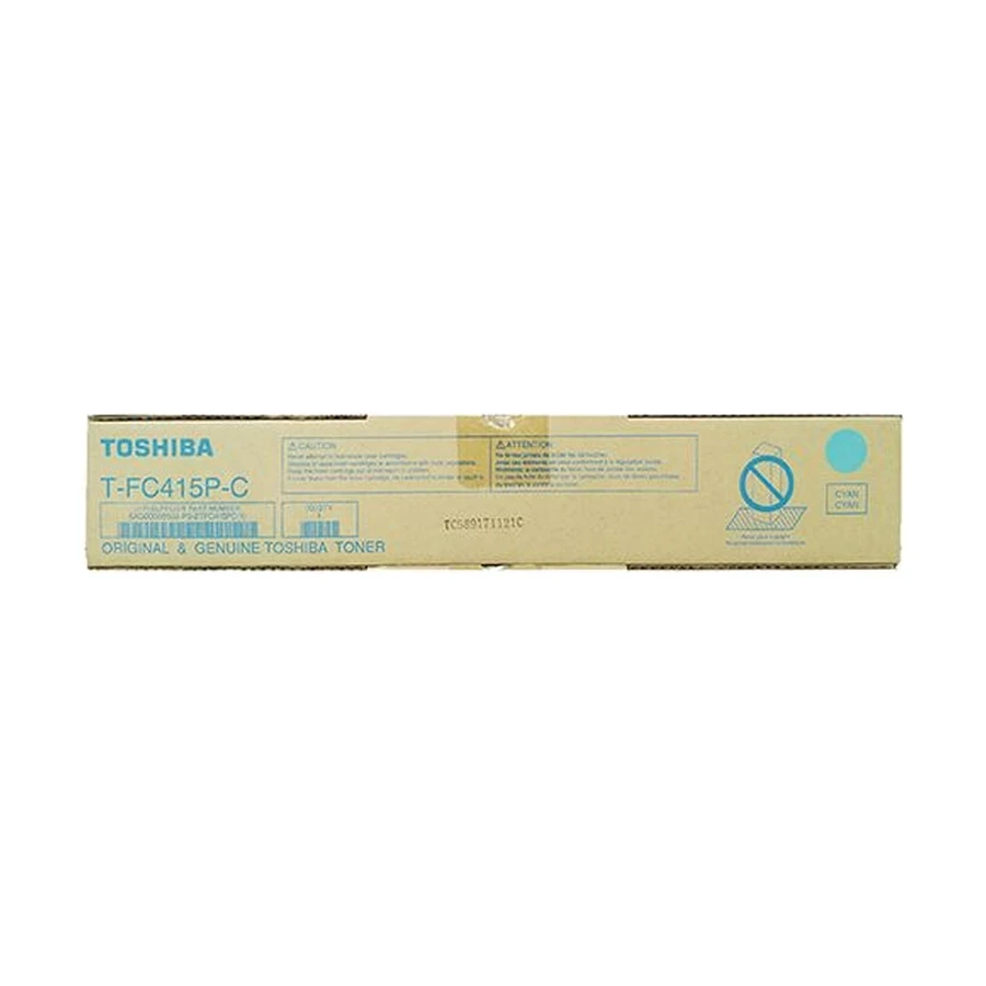 Toshiba T-FC415P-C Cyan Original Toner for Toshiba Photocopier