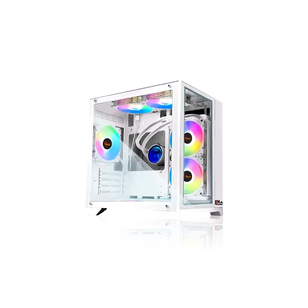 PC Power Ice Cube PP-H20 WH Mini Tower Desktop Casing