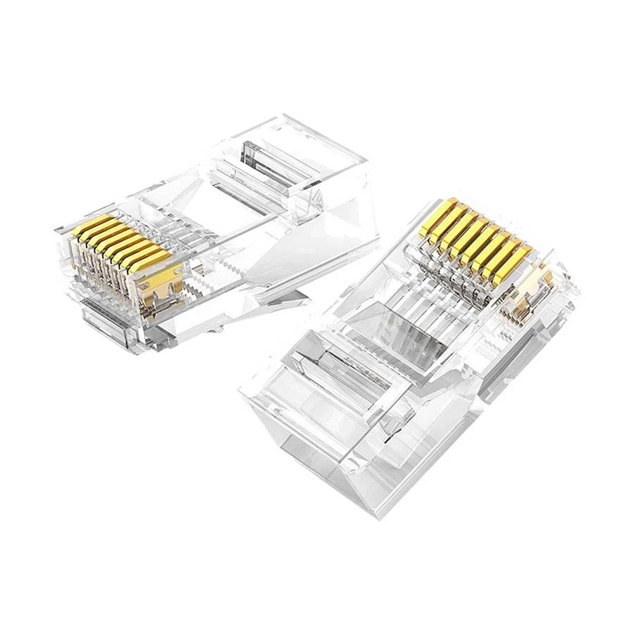 Ugreen 50962 Cat-6 Unshielded RJ45 Connector #50962 (50 Pcs)