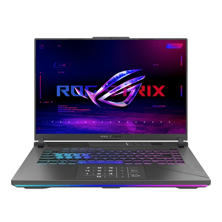 Asus ROG Strix G16 G614JIR Intel Core i9 14900HX 16GB RAM 512GB SSD 16 Inch FHD+ WUXGA Display Eclipse Gray Gaming Laptop