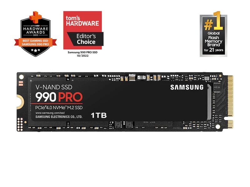 Samsung 990 Pro 1TB M.2 2280 SSD
