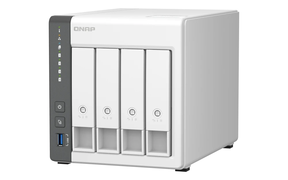 QNAP TS-433-4G Tower 4 Bay ARM Cortex-A55 Network Storage (2 Year Warranty)