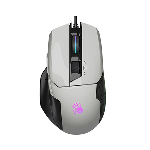 A4TECH Bloody W70 Max RGB White Gaming Mouse