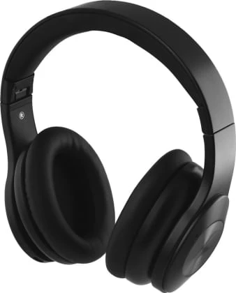 Fastrack Reflex Tunes F02 (ANC) Black Over-Ear Bluetooth Headphone
