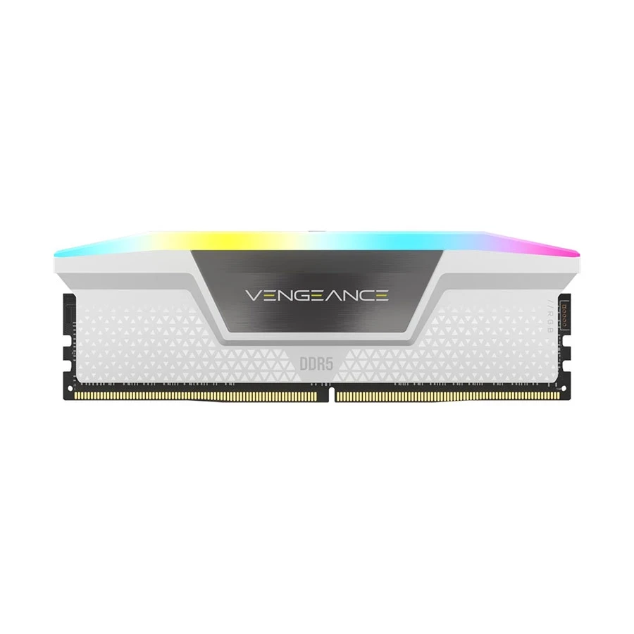 Corsair Vengeance RGB 16GB DDR5 5600MHz White Heatsink Desktop RAM #CMH32GX5M2B5600C40W