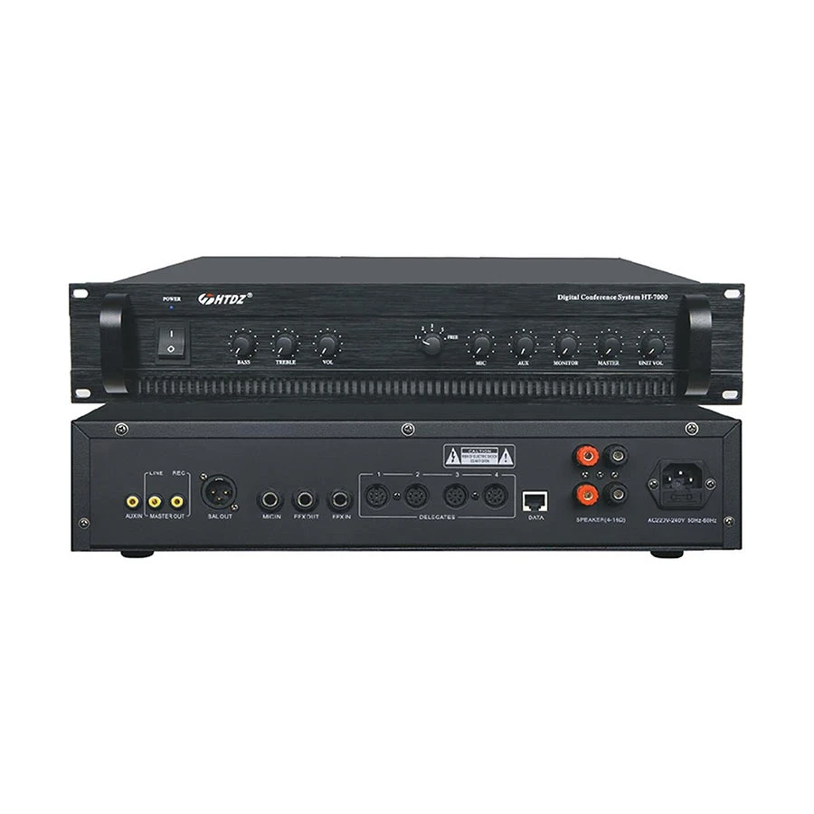 HTDZ HT-7000 Grey Central Unit Conference System
