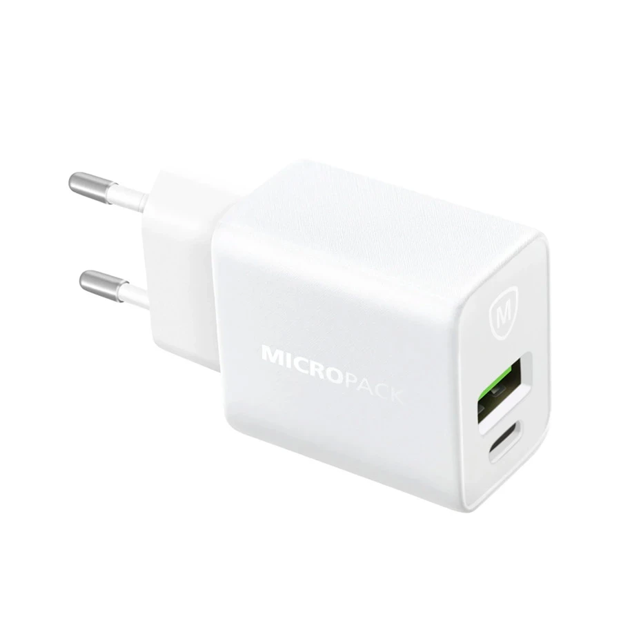 Micropack MWC-233PD PD30W Fast Charging Dual Ports Wall Charger