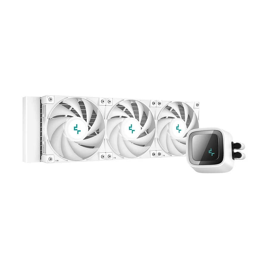Deepcool LS720 WH ARGB 360mm AIO White Liquid CPU Cooler #R-LS720-WHAMNT-G-1