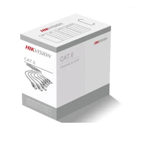 Hikvision Cat-6 UTP, 1 Meter, Orange Network Cable # DS-1LN6U-ZCO