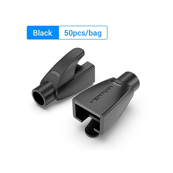 Vention IODH0-50 RJ45 Gray Strain Relief Boots # IODH0-50 (50 pcs)